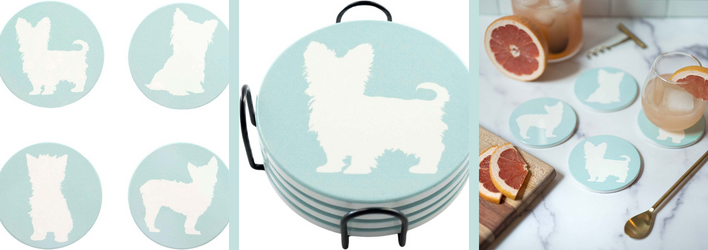 Ceramic Dog Coasters
