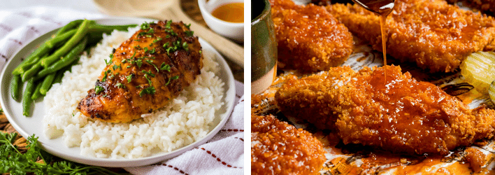 Spicy Honey Glazed Chicken Cutlet Recipes