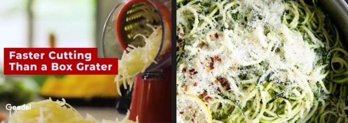 Keto Friendly Garlic Parmesan Zucchini Noodles