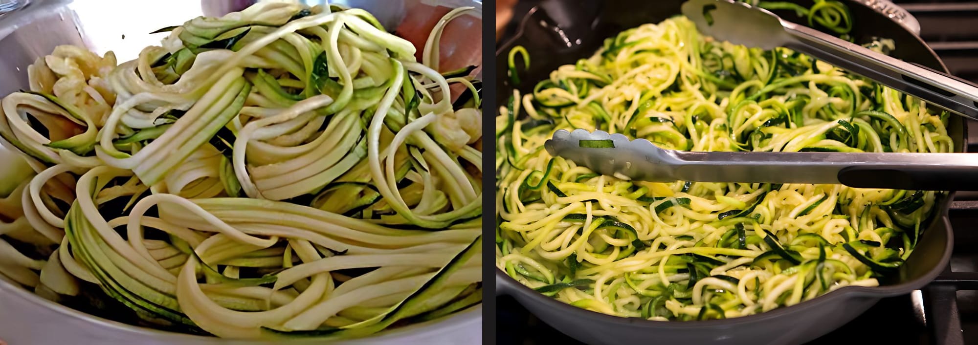 Keto Friendly Garlic Parmesan Zucchini Noodles