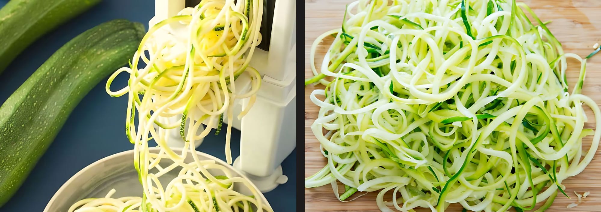 Keto Friendly Garlic Parmesan Zucchini Noodles