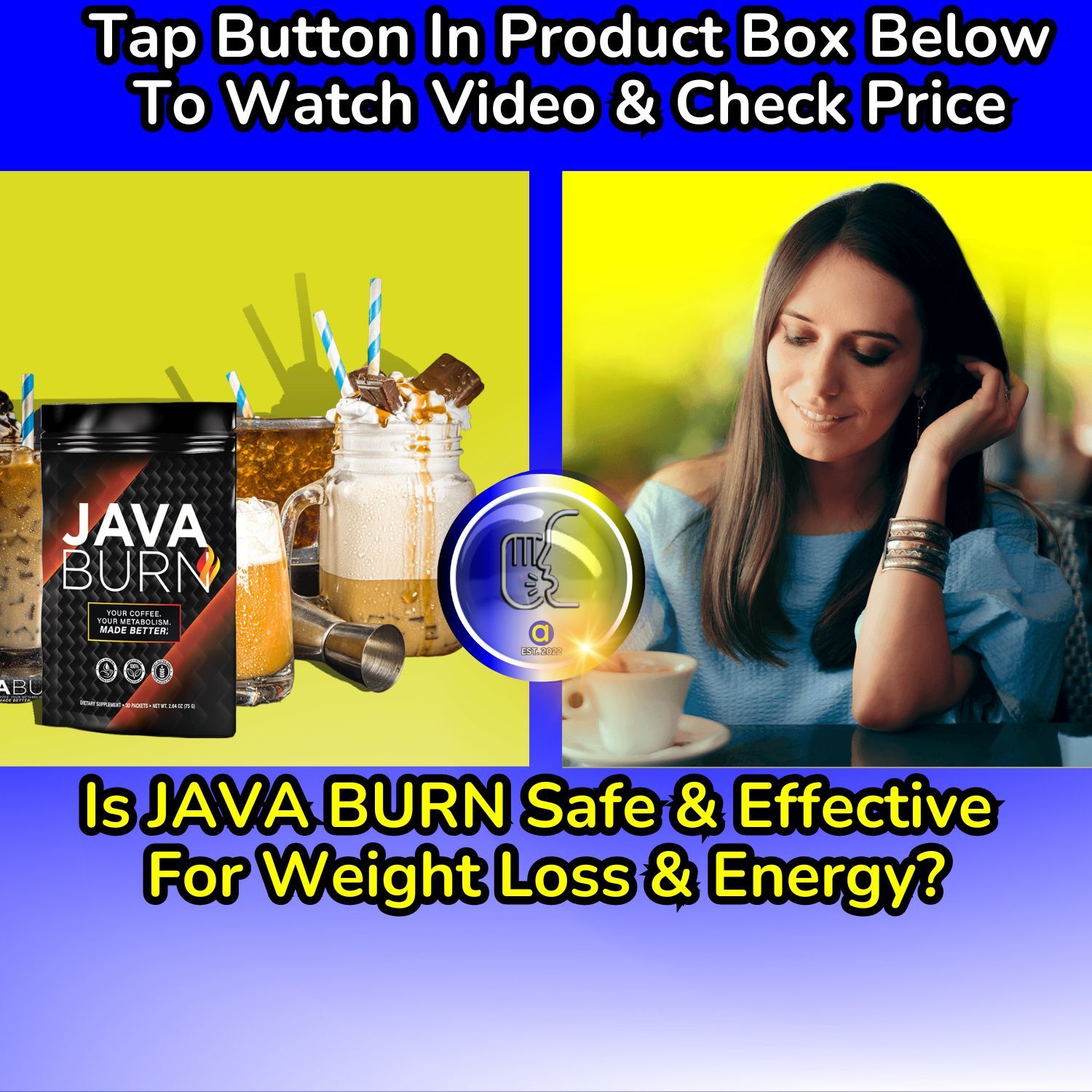 JAVA BURN, Your Coffee, Your Metabolism, MADE BETTER.