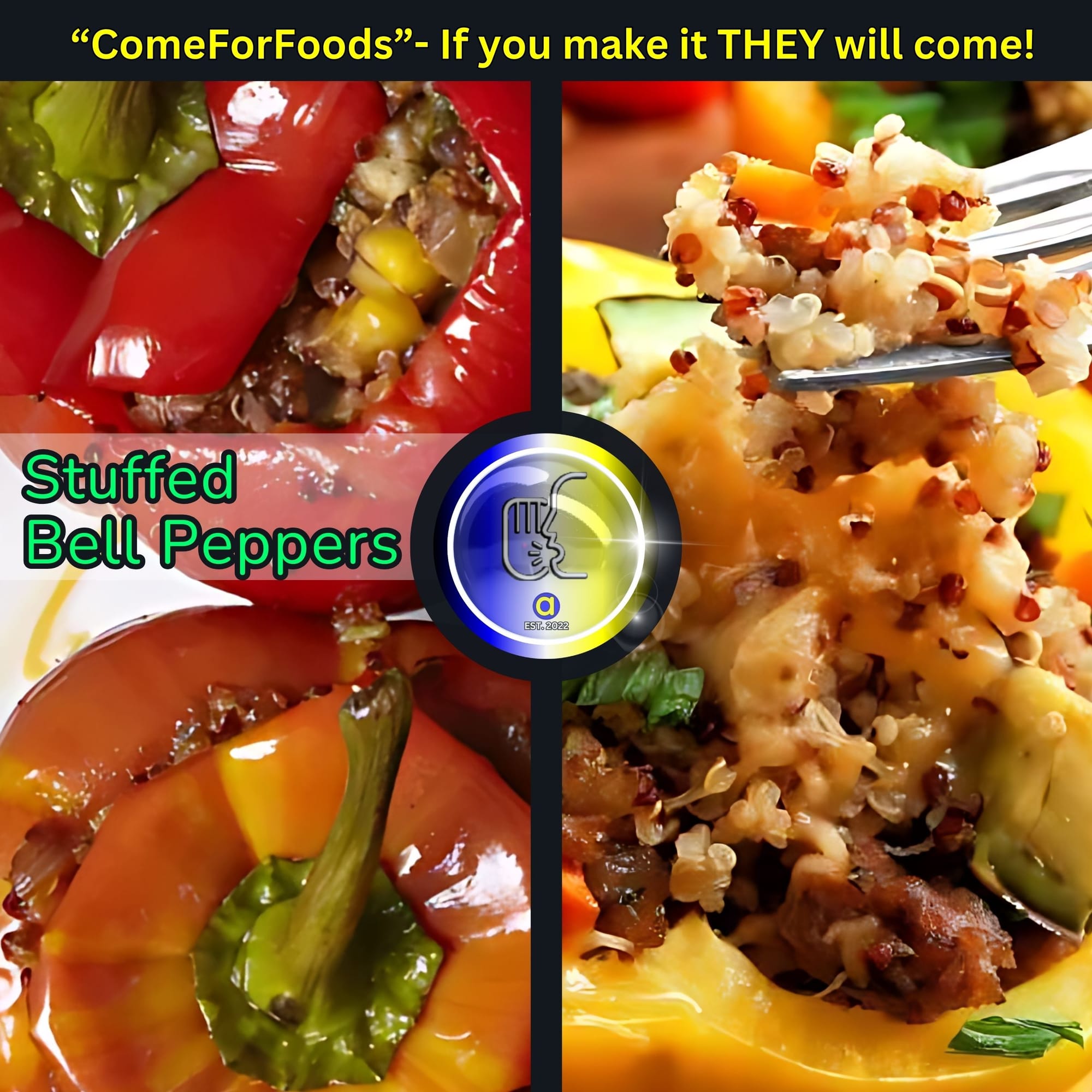 Stuffed Bell Peppers: A Flavorful Fiesta in Every Bite