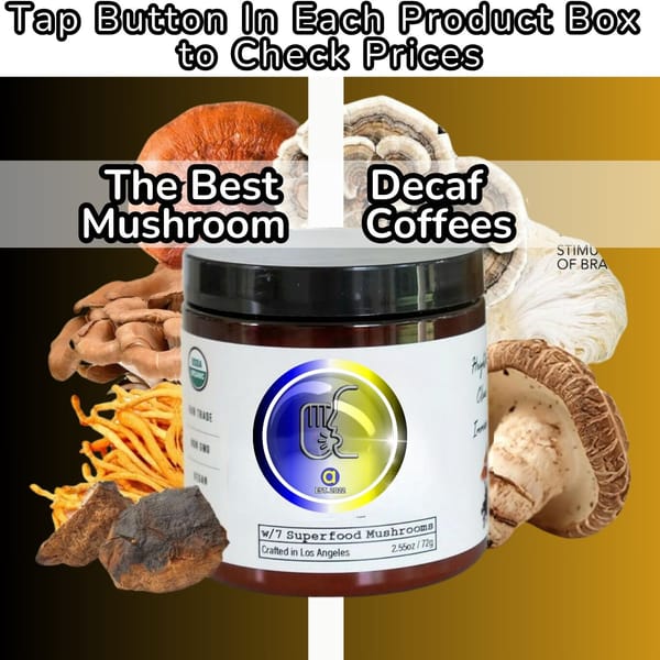 Decaf Mushroom Coffee: Rethink Your Caffeine Habit